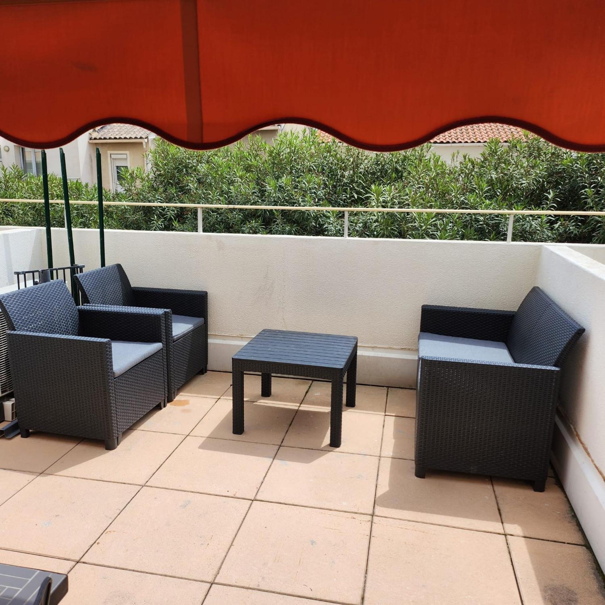 Studio Terrasse Mauguio Extérieur photo